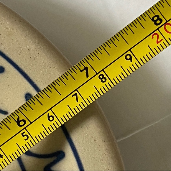 Baby Plate Child’s Alphabet Cornish Hill Pottery NH Vintage 1988 Hand Made EUC - Picture 5 of 16